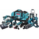 Makita LXT902 18V LXT® Lithium-Ion Cordless 9-Pc. Combo Kit